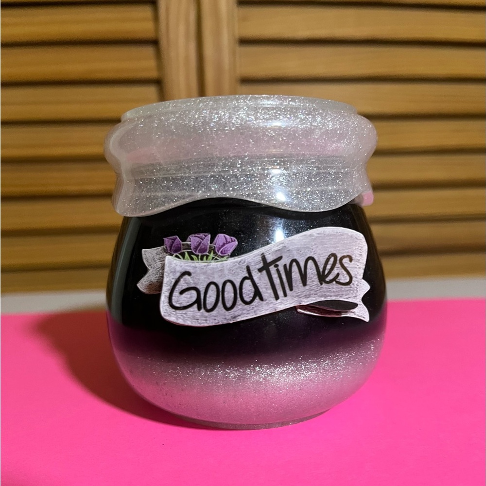 Exclusively Designed by Nancz Artisan’s Nook “Good Times” Keepsake Jar